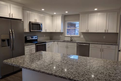 Picture of after the kitchen renovations and remodel